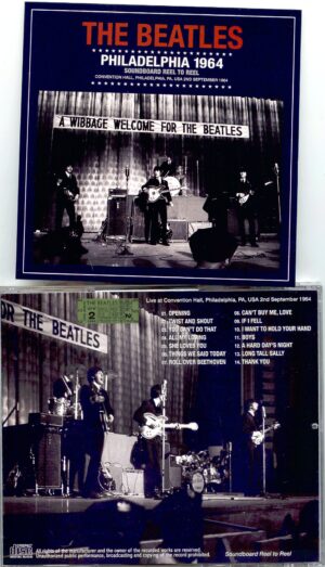 The Beatles - Philadelphia 1964 Soundboard Reel to Reel ( 2022 Release Convention Hall, Philadelphia, PA, USA, September 2nd, 1964 )