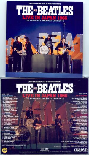 The Beatles - Live In Japan 1966 ( 1 CD - 1 DVD SET ) ( Spectral Stereo Ultra HD ) ( 2022 GOLDIES )