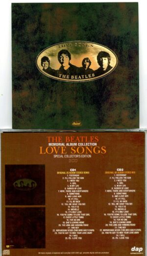 The Beatles - Love Songs Memorial Special Collector´s Edition ( 2 CD SET ) ( 2022 DAP )