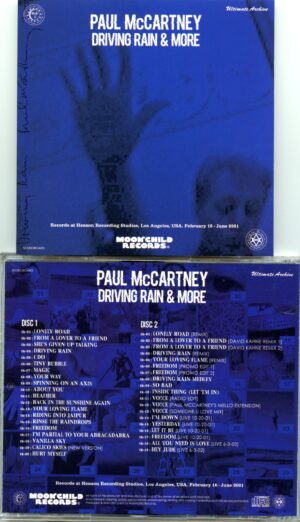 Paul McCartney - Driving Rain & More Ultimate Archive ( 2 CD ) ( MOONCHILD )