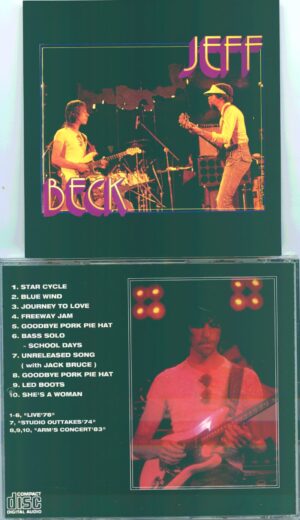 Jeff Beck - Freeway Days ( 1 CD ) ( Live ´78, Studio Outtakes ´74, Arm´s Concert ´83 )