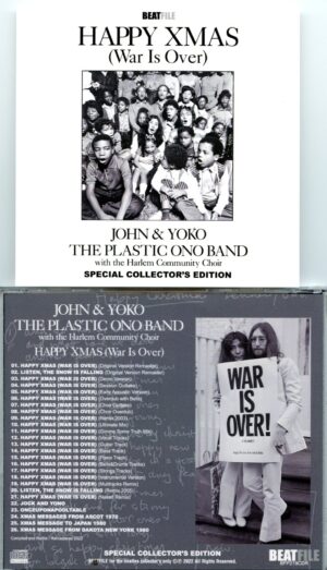 John Lennon - Happy Xmas ( 1 CD ) ( Plastic Ono Band with the Harlem Community Choir ) ( BEATFILE )