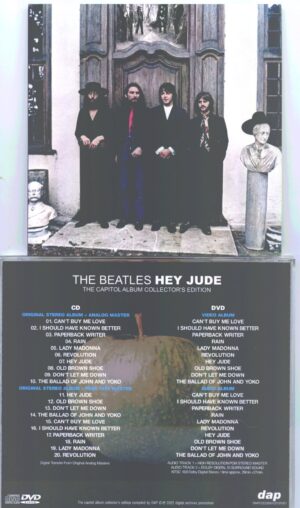 The Beatles - Hey Jude The Capitol Album Collectors Edition ( 1 CD & 1 DVD ) ( 2022 DAP )