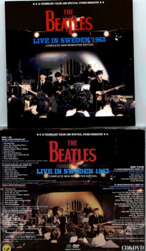 The Beatles - Live In Sweden 1963 Complete New Remaster Edition ( 1 CD & 1 DVD ) ( GOLDIES )