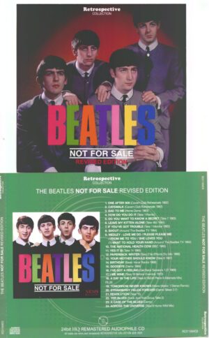 The Beatles - Not For Sale Revised Edition ( 1 CD ) ( Retrospective Collection 2022 )