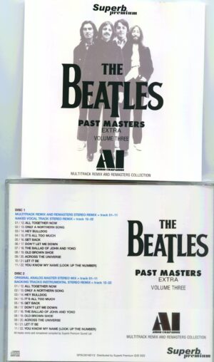 The Beatles - Past Masters Vol 3 Audio Companion Multitrack Remix And Remaster ( 2 CD SET ) ( 2022 Superb Premium )