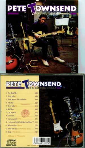 The who - Quadraphenia Demos - Pete Townshend ( 1 CD ) ( Black Dog )