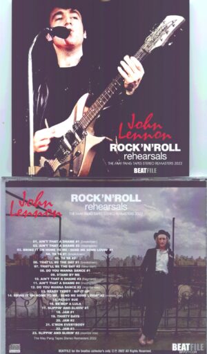 John Lennon - Rock 'n Roll Rehearsals ( 1 CD )( The May Pang Tapes Stereo Remasters 2022 ) ( BEATFILE )