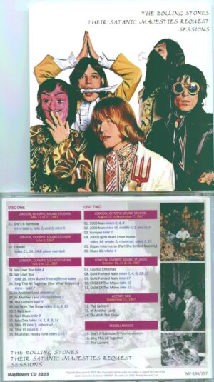 Rolling Stone - Their Satanic Majestic Request Sessions ( 2 CD SET ) ( MAYFLOWER ) ( Olympic Sound Studios, London 1967 )