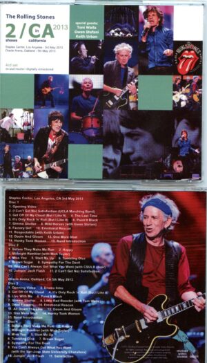The Rolling Stone - 2 Shows in California 2013 ( 4 CD SET ) ( Los Angeles, May 3rd & Oakland, May 5th, 2013 )