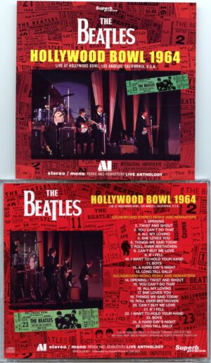 The Beatles - Hollywood Bowl 1964 ( 2023 Superb Premium ) ( 1 CD ) ( Remix & Remasters Live Anthology )