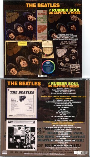 The Beatles - Rubber Soul US Capitol 2 Mixes ( 2023 BEATFILE ) ( 1 CD )