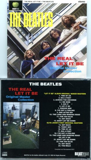 The Beatles - The Real Let It Be ( Original Master Collection )( 1 CD ) ( 2023 BEATFILE )