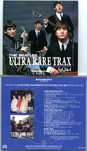 The Beatles - Ultra Rare Trax Master Collection 2023 II ( Vols 3 & 4 )( 1 CD )  ( 2023 Retrospective )