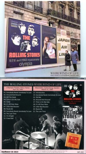 The Rolling Stone - Whirlwind Of Life ( MAYFLOWER ) ( L'Olympia, Paris, April 18th, 1965 & Gothemburg, Sweden, March 31st, 1965 )