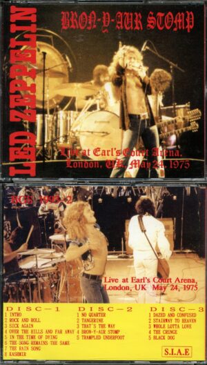 Led Zeppelin - Bron-Y-Aur-Stomp ( 3 CD ) ( Live at Earl´s Court Arena London, UK, May, 24th, 1975 )