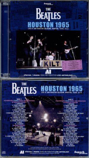 The Beatles - Houston 1965 - Live at Sam Houston Coliseum TX USA 08/19/1965 (2 CD) (Superb)