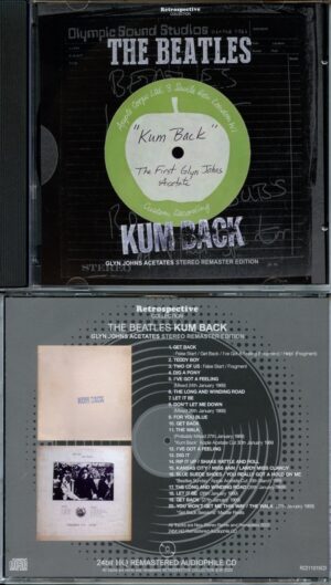 The Beatles - Kum Back - The first Glyn Johns Acetate - Stereo Remaster Edition (1 CD) (Retrospective)