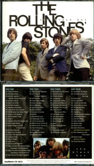 The Rolling Stones - THE BLACK BOX ( 4CD SET ) ( MAYFLOWER ) ( Excellent assortment of 91 rare unreleased tracks 2023 Remastered )