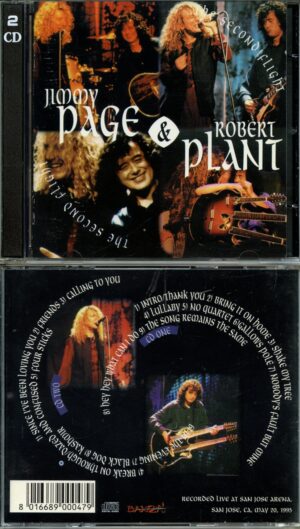 Led Zeppelin - The Second Flight ( 2 CD ) ( BANZAI ) ( Plant & Page Live at San Jose Arena, San jose, CA, USA, June 20th, 1995 )