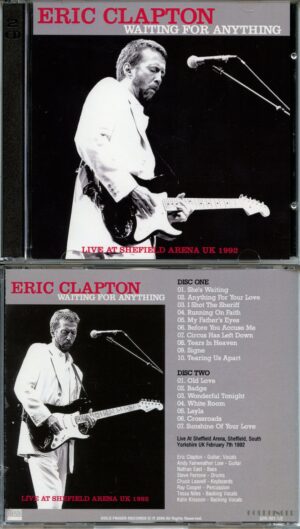 Eric Clapton - Waiting for Anything ( 2 CD ) ( Goldfinger ) ( Live at Sheffield Arena, South Yorkshire, UK, February 7th, 1992 )