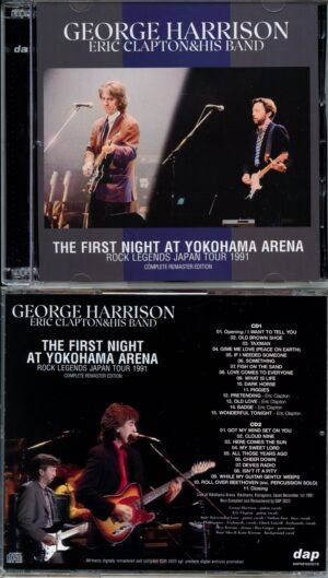 George Harrison - The First Night At Yokohama Arena ( 2 CD ) ( 2023 DAP ) ( With Eric Clapton at Yokohama, Japan, December 1st, 1991 )