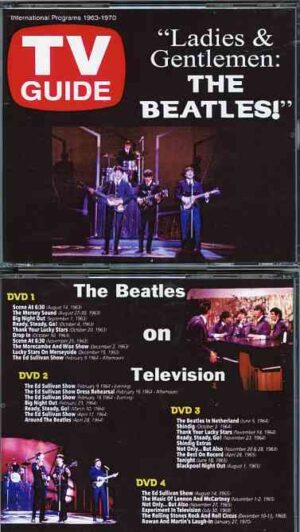 The Beatles - The Beatles on Television ( 4 DVD + 12 pages Booklet )