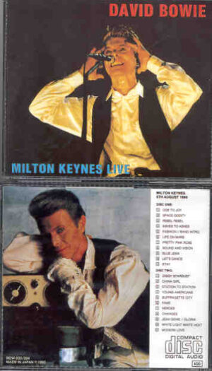 David Bowie - Milton Keynes Live ( Milton Keynes , August 5th , 1990 ) ( 2 CD set )
