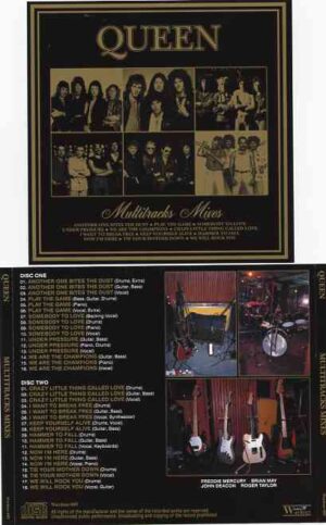 Queen - Multitracks Separated Vol I ( 2 CD ) ( Bohemian Rhapsody , Get Down Make Love , Killer Queen , Brighton Rock , One Vision & more )