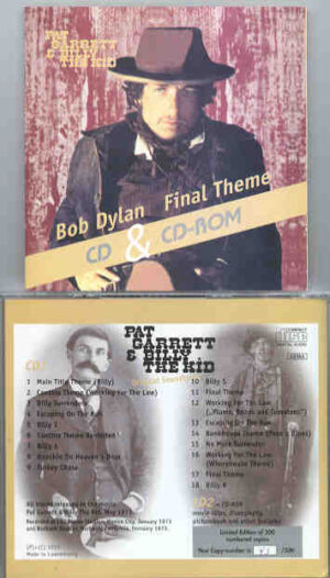 Bob Dylan - Pat Garret & Billy The Kid Final Theme  ( 1 CD Plus 1 CD-ROM set )