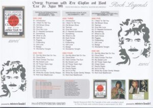 George Harrison - Rock Legends Zwei ( 6CD W/Slipcase )( Misterclaudel )(W/ E. Clapton Live Nagoya , Hiroshima , Fukuoka '91 )