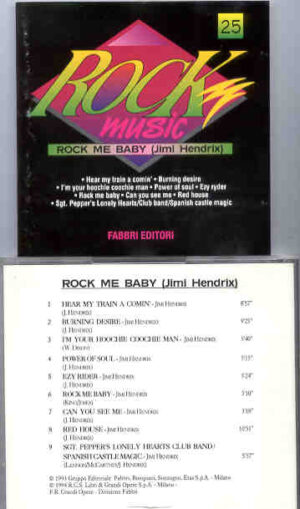 Jimi Hendrix - Rock Me Baby  ( Fabbri Editori )