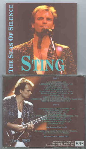 Sting / The Police - The Seas Of Silence ( Live in London 1991 ) ( 2 CD Set ) ( KTS )