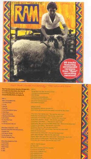 Paul McCartney - The Ultimate Ram ( 2 CD set ) ( Master of Oranges )