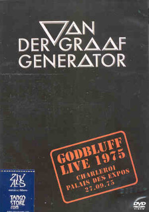 DVD Van Der Graaf Generator - Godbluff Live 1975 ( Charlerois Palais Des Expos , Sept. 27th , 1975 )