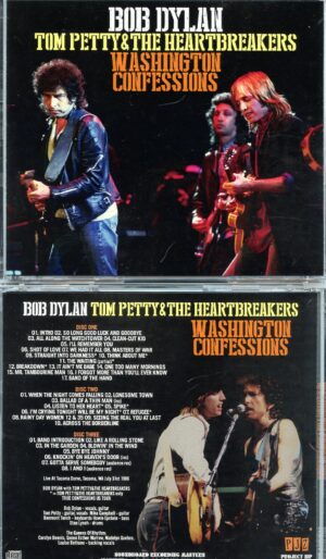 Bob Dylan - Washington Confessions ( 3 CD SET ) ( With Tom Petty at Tacoma Dome, Tacoma, WA, USA, July 31st, 1986 )