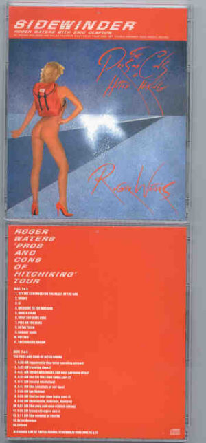 Roger Waters - 1984 Hitchhiking Tour Waters w/ Eric Clapton Vol. 1 Sidewinder ( 4 CD SET )