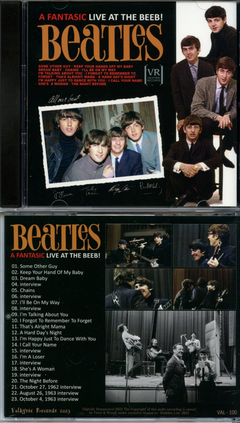 The Beatles - A Fantastic Live At The BEEB ( Valkyrie ) ( Digitally 2023 Remastered Material )
