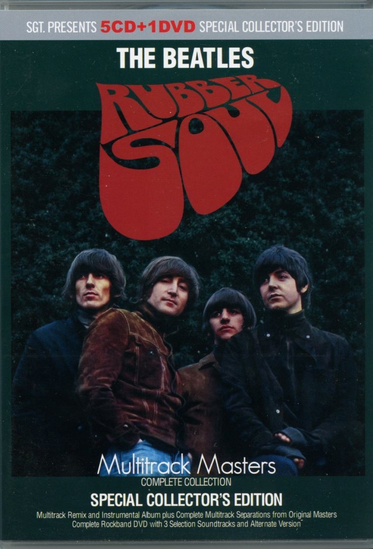 The Beatles - Rubber Soul Multitracks Masters Complete Collection Special Collector's Edition ( 5 CD - 1 DVD SET ) ( SGT )