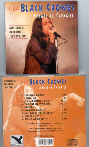 Black Crowes – Crowes In Paradise  ( Paradiso , Amsterdam , July 7th , 1993 )