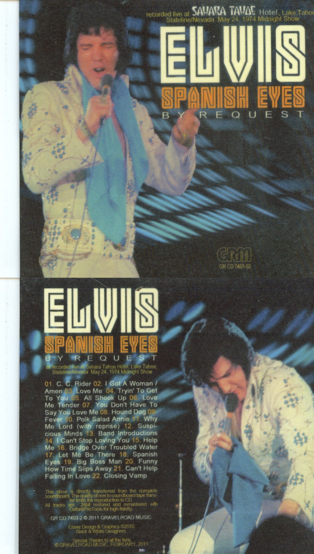 Elvis Presley - Spanish Eyes By Request ( Sahara Tahoe Hotel, Lake Tahoe Stateline, Nevada, May 24th, 1974, Midnight Show )