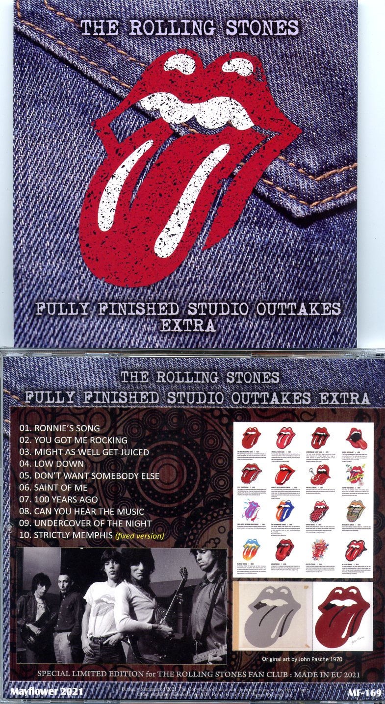 Rolling Stones - Fully Finished Studio Outtakes ( MAYFLOWER ) (  Selected Studio Outtakes )