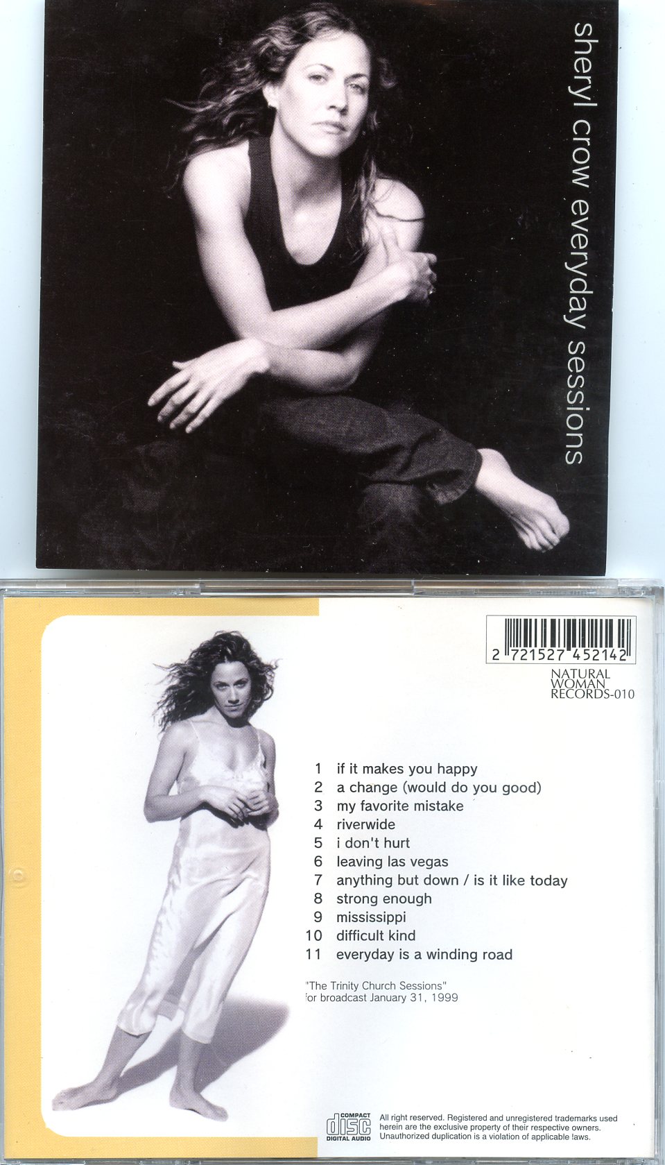 Sheryl  Crow - Everyday Sessions ( The Trinity Church Sessions for broadcast January 31st, 1999 )