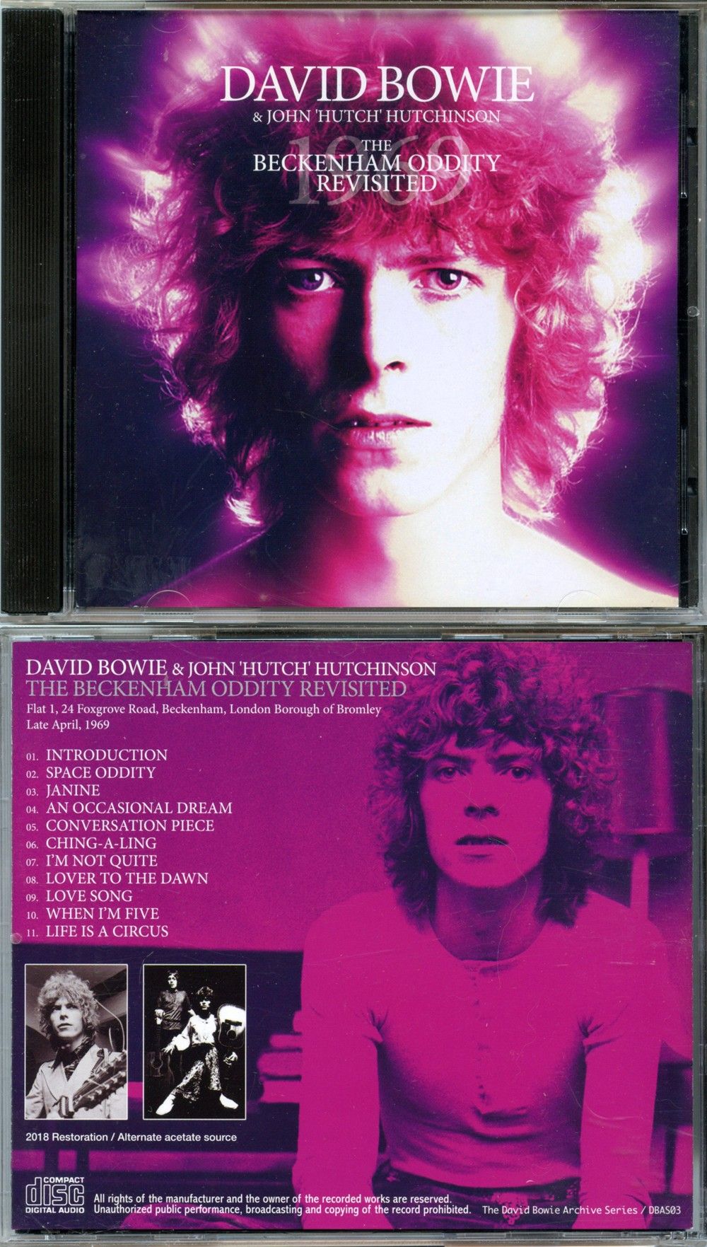 DAVID BOWIE - The Beckenham Oddity Revisited ( Beckenham, London Borough of Bromley, London, UK, Late April 1969 )