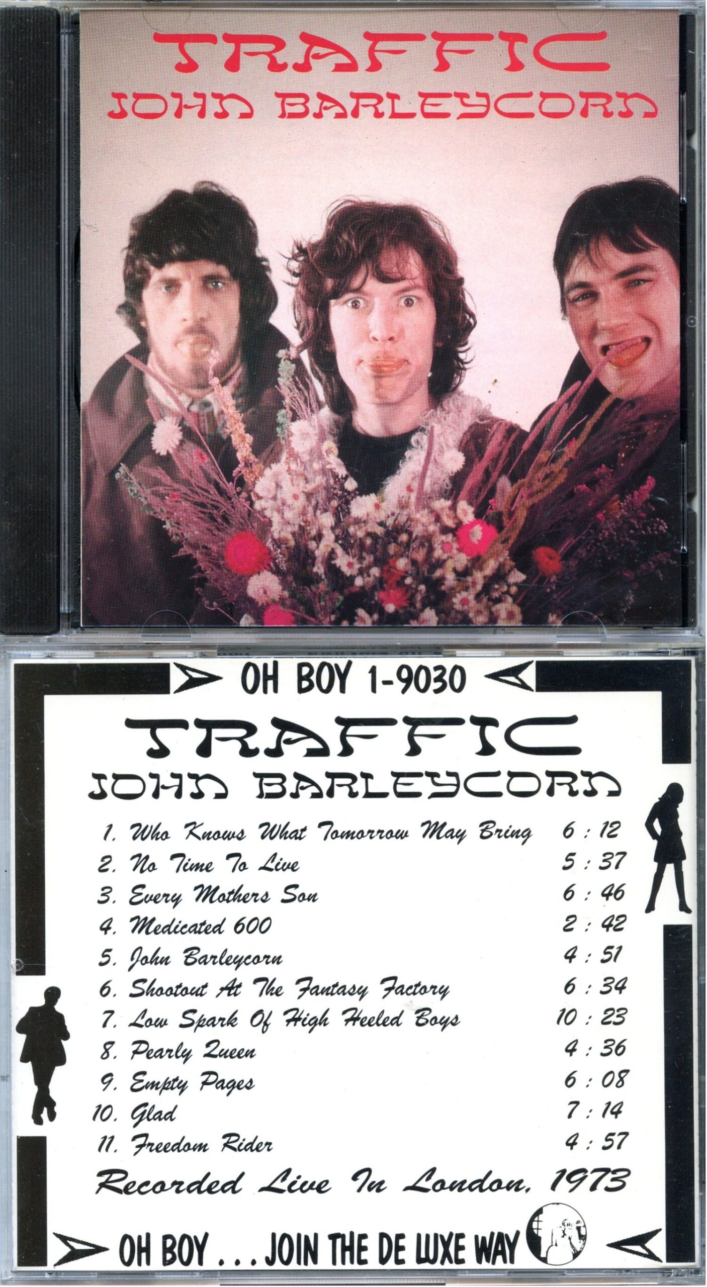 TRAFFIC - John Barleycorn ( OH BOY RECORDS ) ( Recorded Live In London 1973 )