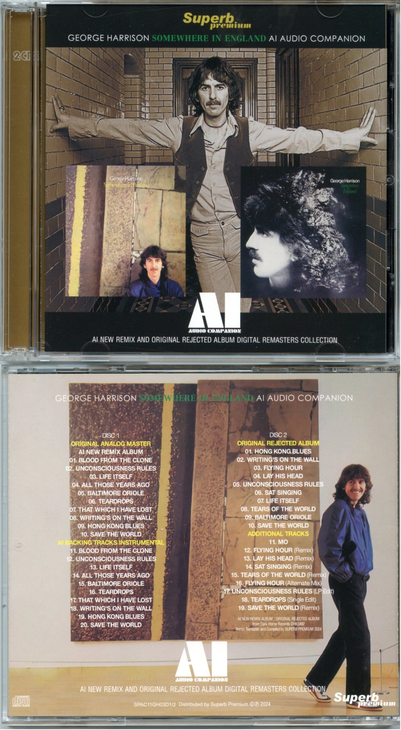 George Harrison - Somewhere in England (Ai Audio Companion) (2 CD ) (Superb Premium)