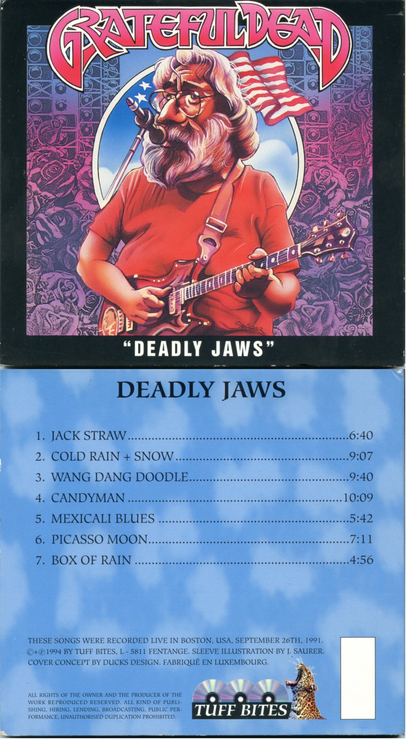 Grateful dead - Deadly Jaws (Live in Boston USA September 26th 1991)