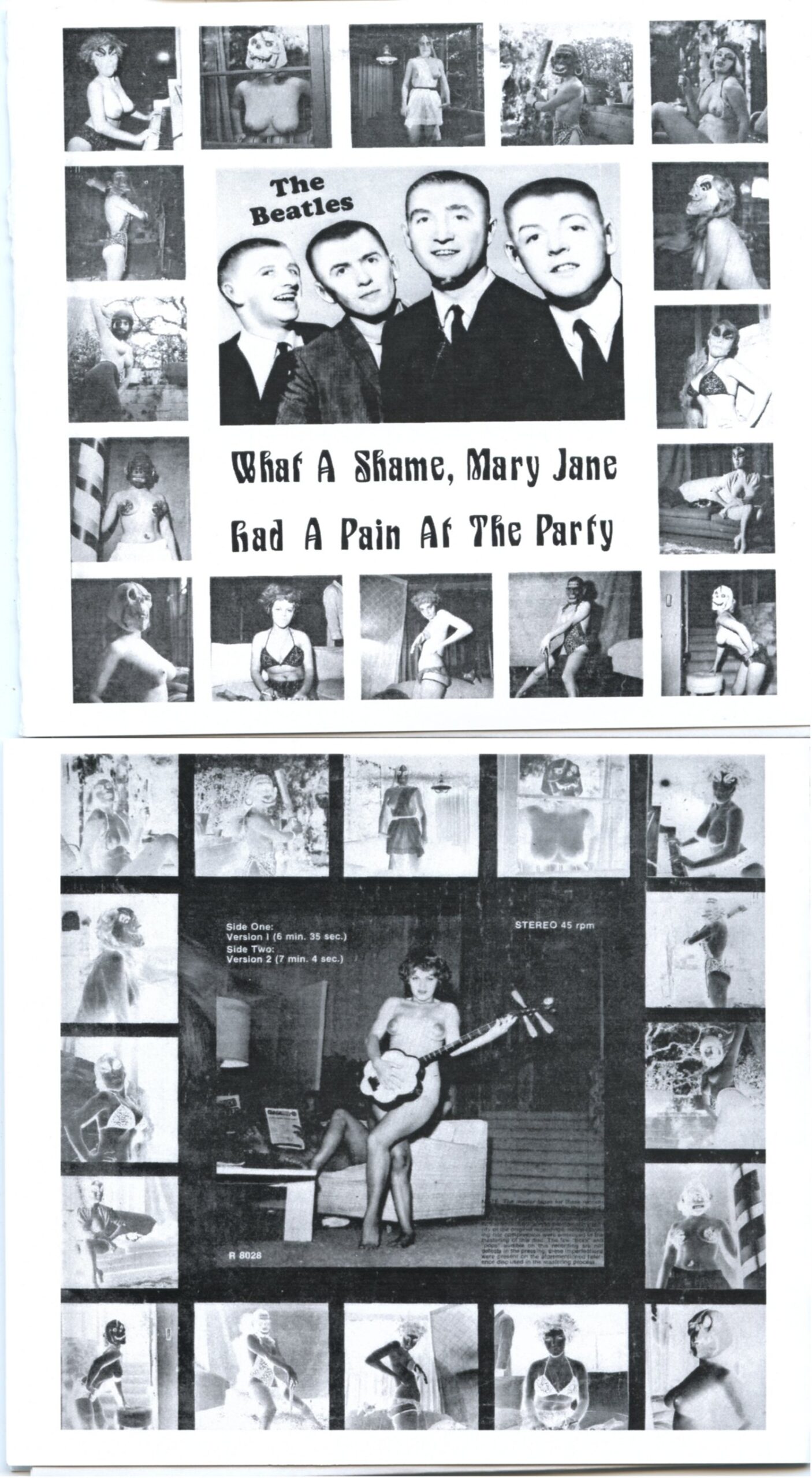 The Beatles - What a Shame Mary Jane had a pain at the party ( TMOQ )