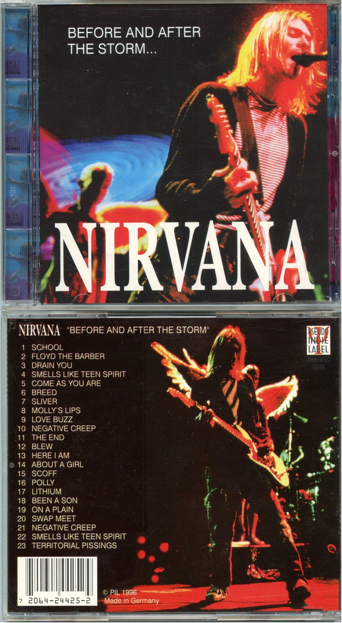 NIRVANA - Before And After The Storm ( Reading Festival, England August 23rd, 1991 And Ruisrock Festival, Turku, Finland, June 27th, 1992 )