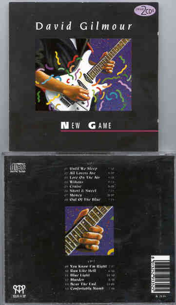 David Gilmour - New Game ( 2 cd set ) ( Aulica ) ( Live in Berkeley 1984 )